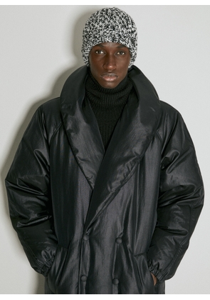 Saint Laurent Cuffed Wool Beanie Hat - Man Hats Black M