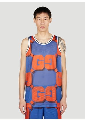Gucci Sports Tank Top - Man Tops Blue Xl