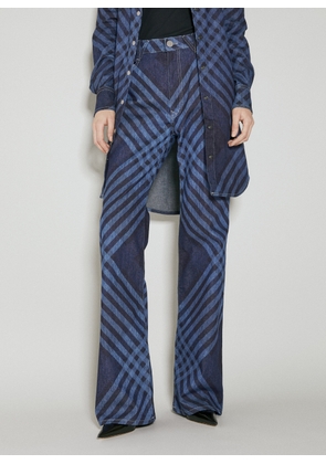 Vivienne Westwood Ray 5 Pocket Denim Jeans - Woman Jeans Blue 28