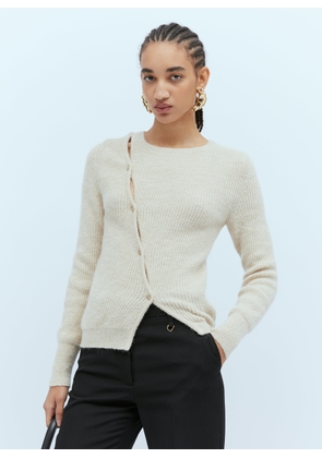 Jacquemus La Maille Pau Sweater - Woman Knitwear Beige Fr - 34