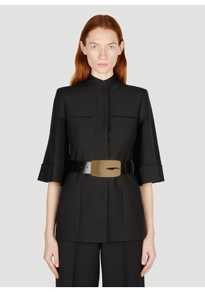 Gucci Waist Belt Blazer - Woman Blazers Black It - 40