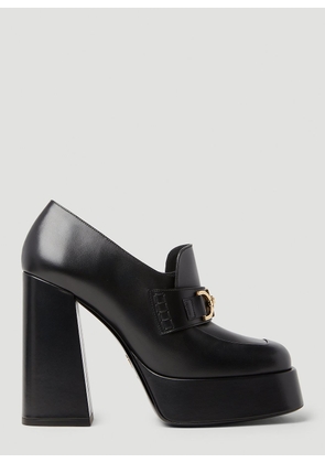 Versace Aevitas Platform Heels - Woman Heels Black Eu - 39