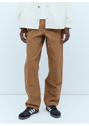 Carhartt WIP Double Knee Pants - Man Pants Brown 31