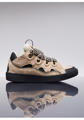 Lanvin Curb Xl Low Top Sneakers - Man Sneakers Beige Eu - 41