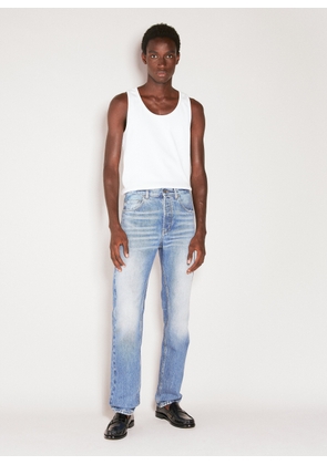Saint Laurent Baggy Denim Jeans - Man Jeans Blue 28