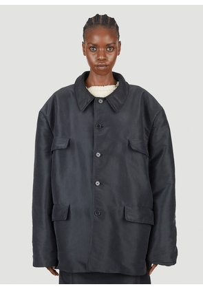 Maison Margiela Oversized Jacket - Woman Jackets Black It - 38