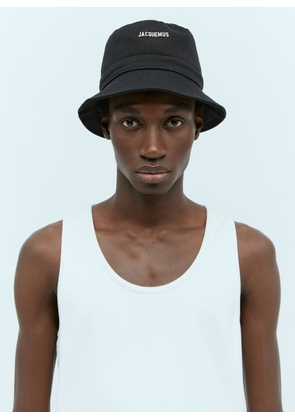 Jacquemus Le Bob Gadjo Bucket Hat - Man Hats Black 58