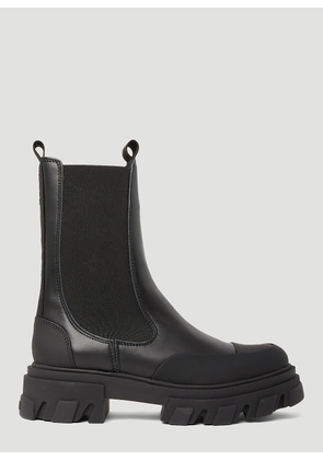 GANNI Chunky Chelsea Boots - Woman Boots Black Eu - 41