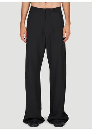 MM6 Maison Margiela Fluid Flare Suit Pants - Man Pants Black Eu - 46