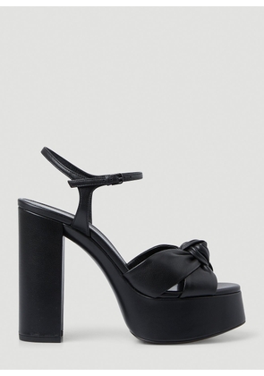 Saint Laurent Bianca Platforms - Woman Heels Black Eu - 37.5