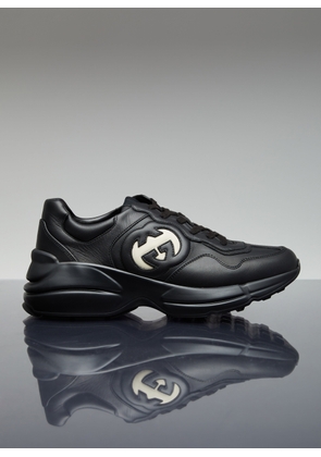 Gucci Interlocking G Rython Sneaker - Woman Sneakers Black Eu - 36