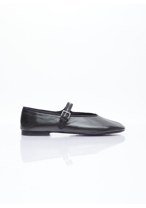 The Row Boheme Mj Leather Flats - Woman Flats Black Eu - 38