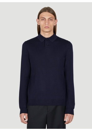 A.P.C. Jerry Polo Sweater - Man Knitwear Blue M
