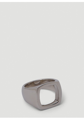 Tom Wood Cushion Open Ring -  Jewellery Silver Fr - 48