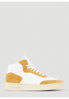 Saint Laurent Sl/80 High Top Sneakers - Woman Sneakers Brown Eu - 40