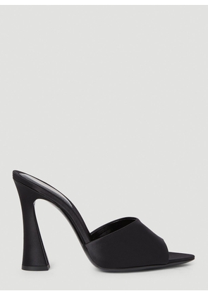 Saint Laurent Suite High Heel Mules - Woman Heels Black Eu - 38