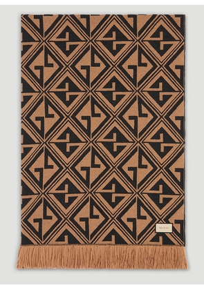 Gucci Rhombus Blanket -  Textiles Brown One Size