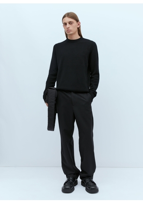 Burberry Ekd Cashmere Sweater - Man Knitwear Black S