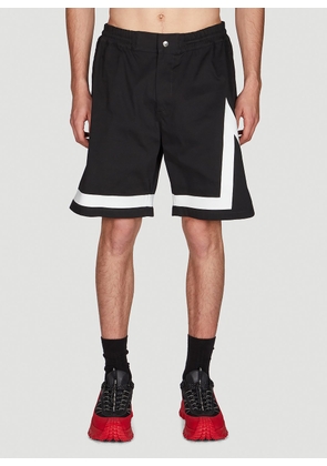 Moncler Logo Track Shorts - Man Shorts Black Eu - 50