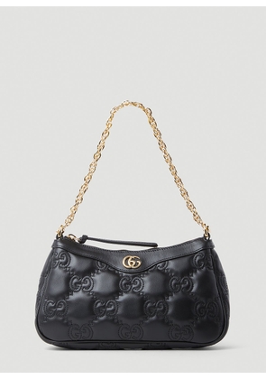 Gucci Gg Matelassé Handbag - Woman Shoulder Bags Black One Size