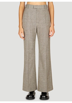 Bottega Veneta Knotted Melange Pants - Woman Pants Grey It - 40