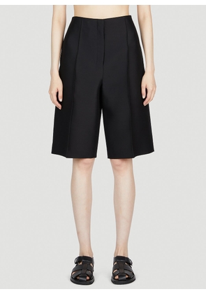The Row Pleated Bermuda Shorts - Woman Shorts Black Us - 06