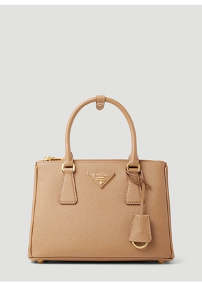 Prada Saffiano Lux Handbag - Woman Handbags Brown One Size