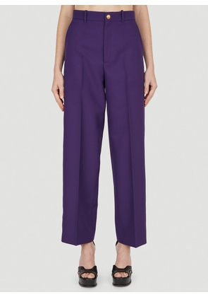 Gucci Gauze Pants - Woman Pants Purple It - 40