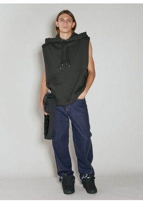 Lanvin Twisted Raw Denim Baggy Jeans - Man Jeans Navy 32