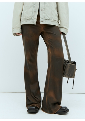 Acne Studios Dyed Pants - Woman Pants Brown Xs