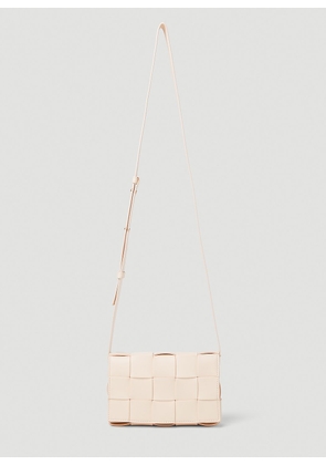 Bottega Veneta Small Cassette Shoulder Bag - Woman Shoulder Bags Pink One Size