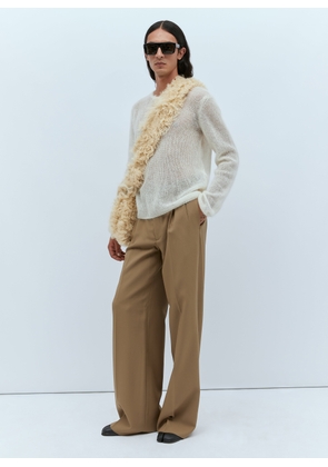 Gucci Mohair Silk Sweater - Man Knitwear White M