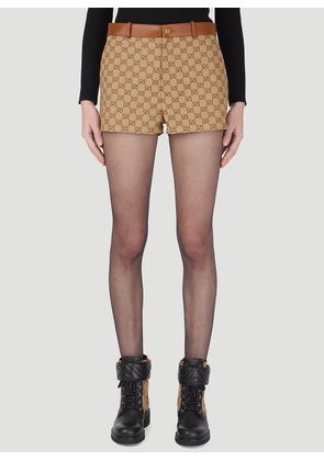 Gucci Aria Supreme Shorts - Woman Shorts Camel It - 40