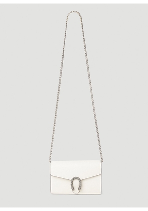 Gucci Dionysus Mini Chain Wallet - Woman Wallets & Cardholders White One Size