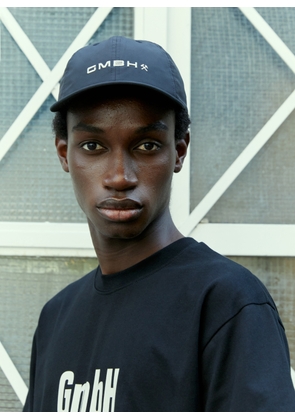 GmbH Logo Embroidery Baseball Cap - Man Hats Black One Size