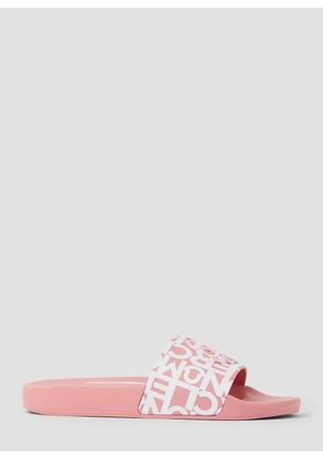 Moncler Jeanne Slides - Woman Slides Pink Eu - 41