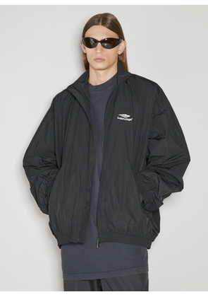Balenciaga Patched Tracksuit Jacket - Man Jackets Black S