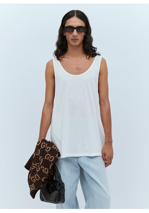 Gucci Long Tank Top - Man Tops White S
