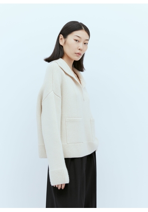 KHAITE Fauna Sweater - Woman Knitwear Beige Xs