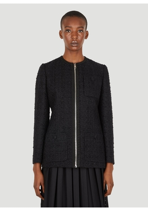 Gucci Tweed Jacket - Woman Jackets Black It - 38