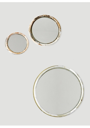 Valerie_objects Set Of Three Mirrors -  Mirrors White One Size