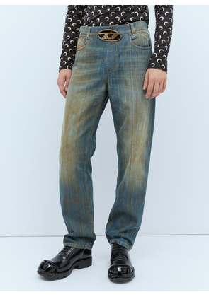 Diesel 2010-d-macs-fsd6 Distressed Denim Jeans - Man Jeans Blue 34