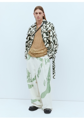 Dries Van Noten Padded Cargo Jacket - Man Jackets Cream L