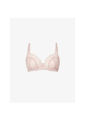 Womens Panache Ana Lace Plunge Bra