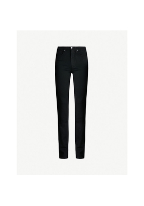 Womens Paige Hoxton Straight High-Rise Jeans
