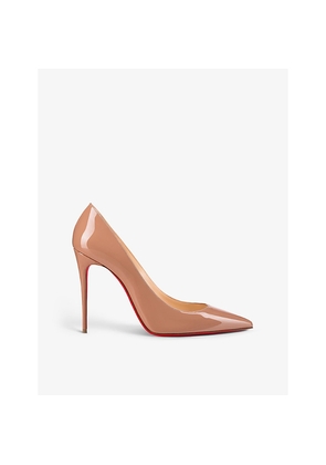 Womens Christian Louboutin Kate 100 Patent-Leather Courts