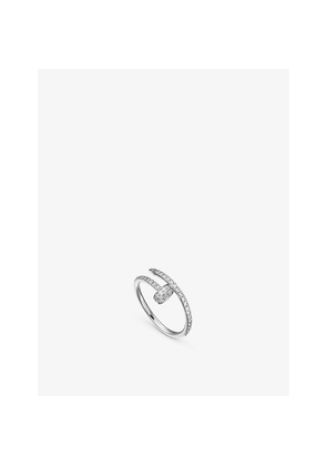 Cartier Juste Un Clou 18ct White-Gold and Diamond Ring