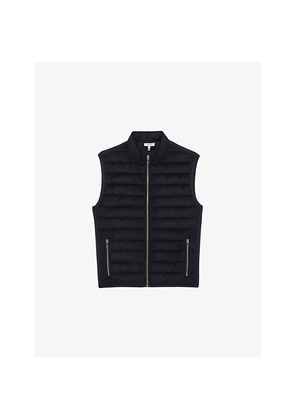 Mens Reiss Field Quilted Jersey Gilet