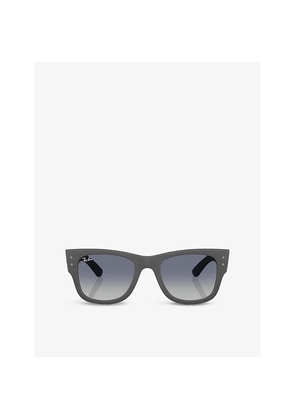 Ray-Ban Rb4840S Mega Wayfarer Liteforce Square-Frame Peek Sunglasses