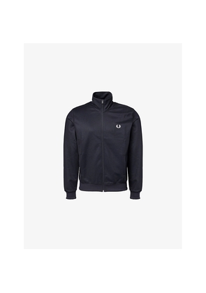Mens Fred Perry Brand-Embroidered Regular-Fit Woven Jacket